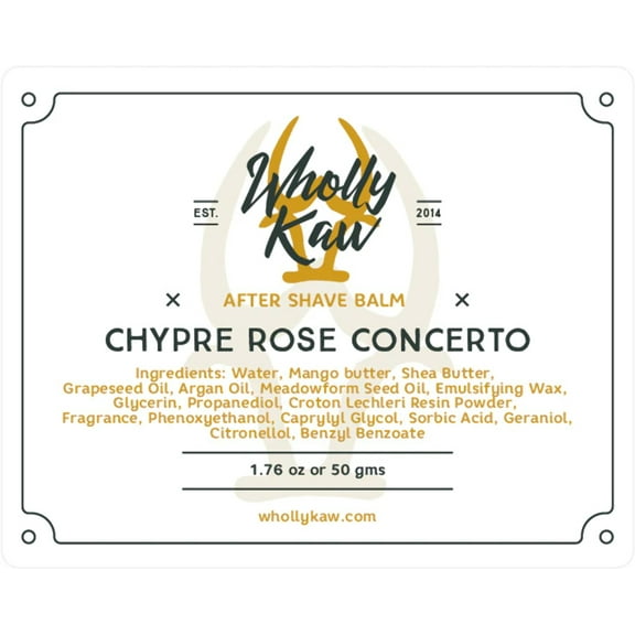 Chypre Rose Concerto After Shave Balm