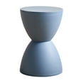 thumbnail image 4 of Taburete pequeño redondo para cambiar zapatos, asiento nórdico sencillo, moderno, para niños y niñas. Azul gris, 4 of 9