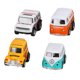 thumbnail image 2 of Modelo de coche, 4 piezas Mini coche de dibujos animados Autobús de dibujos animados Coche Mini kit de coche de dibujos animados Rendimiento finamente ajustado, 2 of 9