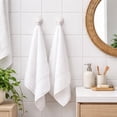 thumbnail image 6 of Strong Hold Vacuum Suction Cup Hooks Shower-Kitchen Walls Organizer Loofah Set of 2 White, 6 of 7