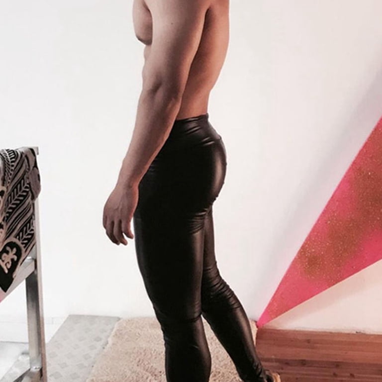 PERZOE Men Show Pants Thin Tight Solid Color Elastic Performance Keep Sexy  Soft Plus Size Men Nightclub Pants Men Clothes - Walmart.com