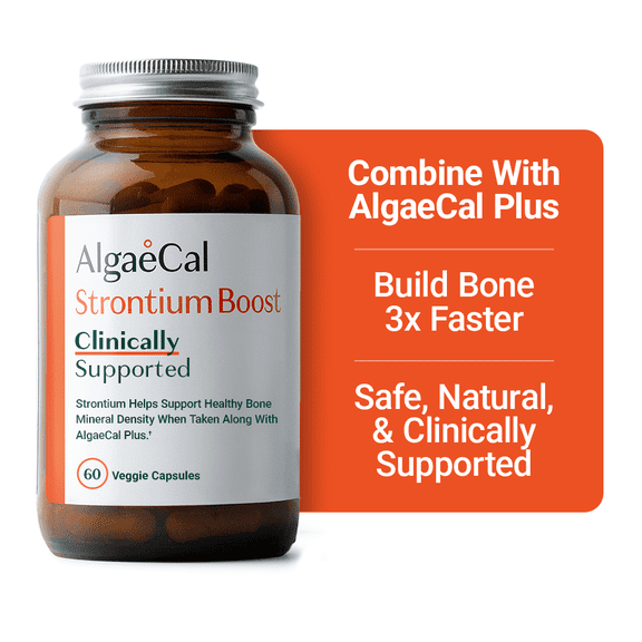 AlgaeCal - Strontium Boost, Clinically Supported To Increase Bone Density