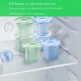 thumbnail image 4 of Food Grade Silicone Ice Cube Tray, 1-Pack Cylinder Large Ice Cubes for 40 oz Tumbler, Whiskey Ice Ball Maker, Reusable, Easy Release, BPA-Free, Portable Ice Bucket Cup for Cocktails and Coffee, 4 of 6