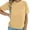 z10-Light Yellow, variant on CAIXAI Maternity Shirts For Women Irregular Tie Dye Hem Tee Shirt Casual Short Sleeve Crew Neck Basic Nursed T Shirt Top Breastfeeding