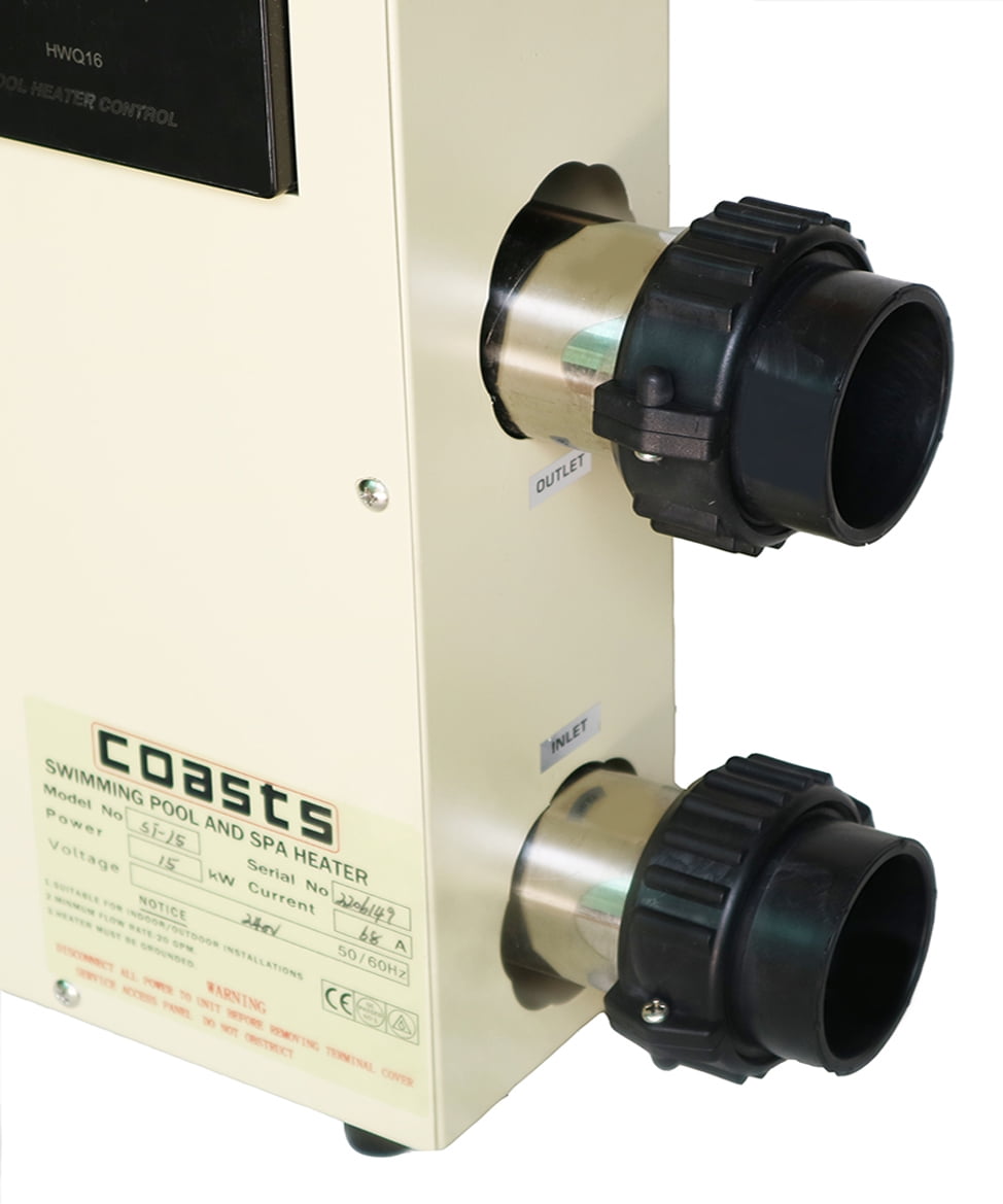 11KW/240V WATER THERMOSTAT HEATER for SWIMMING POOL POND & SPA Bath Shower