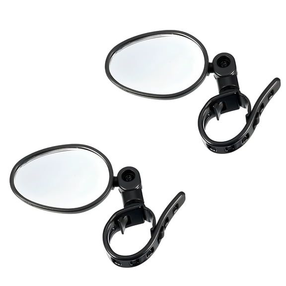LADYGYM 2 Pack Bike Mirrors, 360-Degree Rotatable Rear View