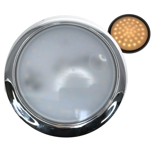 Pactrade Marine Boat RV Car Warm White Slim LED Ceiling Interior Courtesy Light