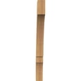 thumbnail image 2 of 3 1/2"W x 28"D x 40"H Balboa Smooth Knee Brace, Western Red Cedar, 2 of 4