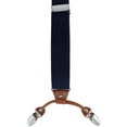 thumbnail image 4 of CTM  Solid Color Elastic Y-Back Double Clip-End Suspender (Men), 4 of 5