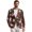 Reindeer, variant on KUIFORTI Reindeer Bow Men's Blazer One Button Sports Jacket Long Sleeve Outfit for Business Travel Office Work Graduation