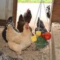 thumbnail image 5 of Chicken Feeder, Metal Hanging Feeding Vegetable Fruits Basket? Chicken Toys, Chicken Coop Accessories, for Chicken Hens Duck Rabbit, 5 of 6