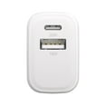 thumbnail image 7 of Liquipel Powertek Pastel Braided 20W Combo Wall Charger - White, 7 of 7