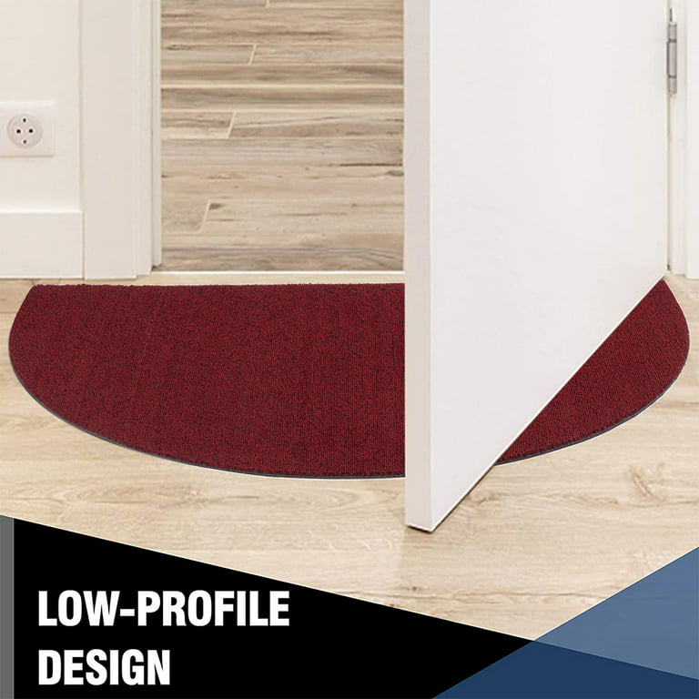 AMIDA Indoor Doormat 20x31 Washable Non Slip Door Mat for