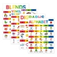 thumbnail image 1 of Visland Alphabet Chart Set 4 Pcs Phonics ABC Learning Educational Wall Charts, 1 of 7