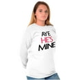 thumbnail image 5 of Aye Matching Set His Hers Cute Funny Women Plus Size Long Sleeve Graphic Tee Brisco Brands 3X, 5 of 6