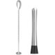 thumbnail image 1 of Muddlers de cóctel: Muddler de bebidas de acero inoxidable y cuchara mezcladora de 11.7 pulgadas, herramienta de barra de grado profesional Namotu WMZL-745, 1 of 5
