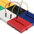 thumbnail image 2 of Mini placa de pruebas electrónica de 6 piezas SYB-170 Dots, kit de placa de pruebas multicolor para proyecto (rojo, azul, amarillo, verde, blanco y negro), 2 of 5