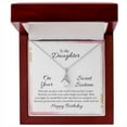 thumbnail image 4 of To My Daughter Nobody Can Give to the World Alluring Ribbon Necklace Message Card, 4 of 20