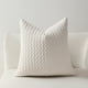 thumbnail image 1 of Soft Weave Pillowcases Standard Size Breathable Face Friendly Pillow Shams Decorative Weave Pillow Case Covers, 1 of 6