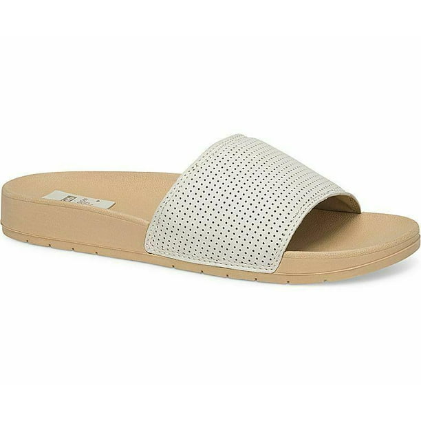 tan slides womens