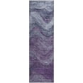 thumbnail image 2 of Addison Rugs Mayfield Premium Machine Washable Transitional Swirls Purple Runner Rug, 2'3" X 7'6" Machine Washable Transitional Swirls Purple Oversized Sherpa Throw Blanket, 2 of 6