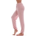 thumbnail image 2 of followMe Women's Ultra Soft Joggers Pants - Comfortable Casual Lounge Pants (Coral, 3X), 2 of 3