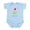 Sky Blue, variant on CafePress - Aquarius Kiddie Infant Bodysuit - Baby Light Bodysuit, Size Newborn - 24 Months