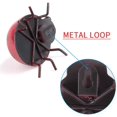 thumbnail image 4 of Pcs Deco en metal mural, objet deco exterieur, deco coccinelle pour clôture de jardin, patio, salon, cabanon Ormromra WLJ-2491, 4 of 5