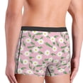 thumbnail image 3 of Goofa Daisies Flowers Printed Men's Boxer Briefs Underwear, Moisture-Wicking Underwear, Trunk,Soft and Breathable Cotton Underwear-Large, 3 of 9