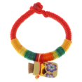 thumbnail image 2 of Brazalete De Diseño Con Oración Decoración Artesanal Para Colecccionable Amarillo Baoblaze Pulseras de cuerda para niños, 2 of 8