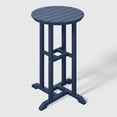 thumbnail image 2 of WestinTrends Outdoor 37" Counter Height HDPE Outdoo Bistro Bar Table, Navy Blue, 2 of 7