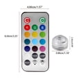 thumbnail image 4 of 13 Colors RGB Led Submersible Underwater IP68 Light With Remote Control Lamp For Bathroom Swimming Pool Fountain Decor ,Easy to Install, 4 of 7