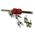 thumbnail image 6 of 10 Pieces Car Air Conditioning Core Kits Refrigeration Cores Rmover Tool for Car Home  Air Conditioning A/C System Repair, 6 of 7