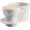 White, variant on Radicaln Marble Butter Keeper 4.25 inches Oceanic Handmade Butter Crock For Spreadable Butter Ideal Butter Crock For Counter With Water French Butter, Crock Pot For Home