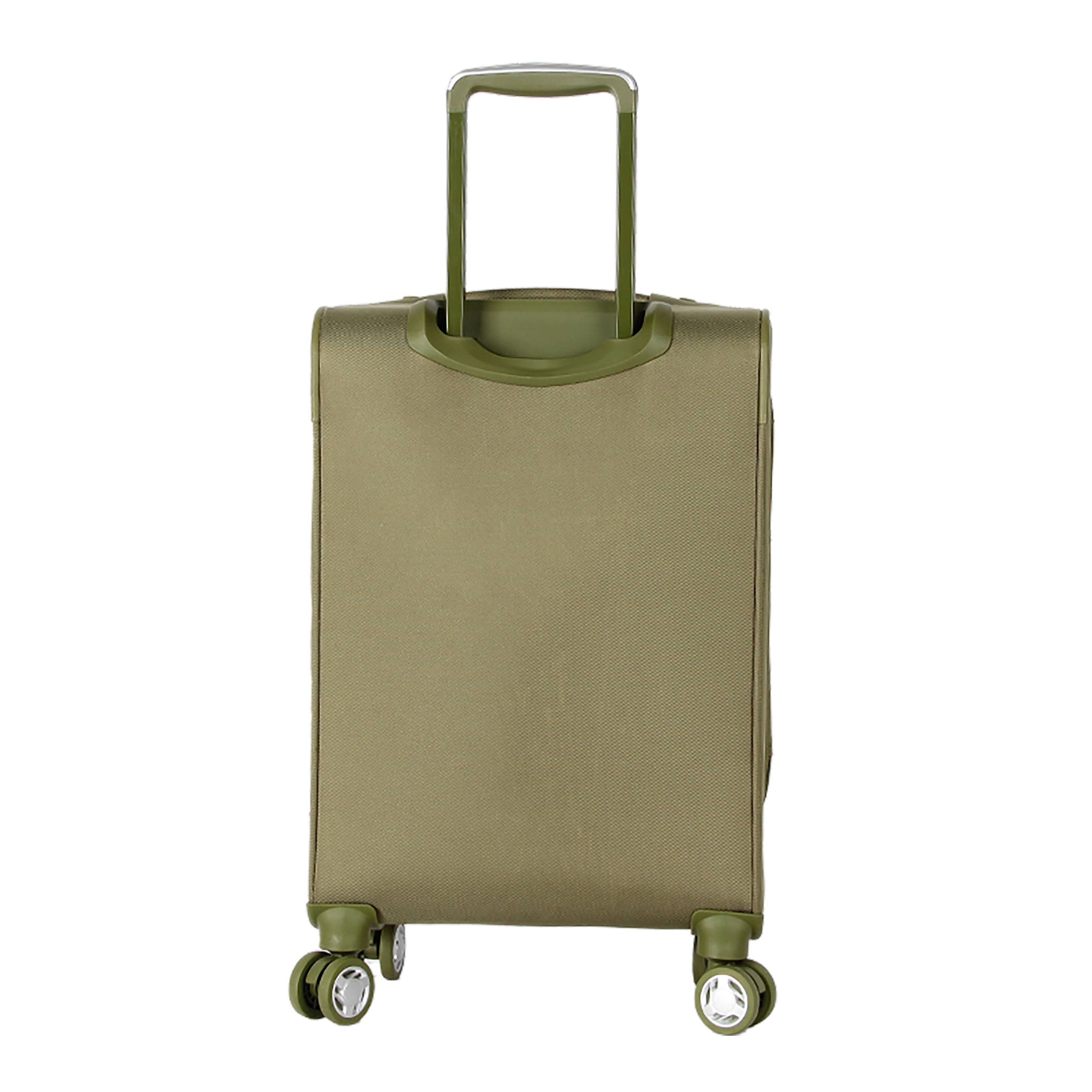 MADDEN NYC, Aesthetic Soft Side 20" Expandable Carryon Luggage, Olive  (图4)
