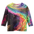 thumbnail image 3 of Godom Girls' Short Sleeve Tee Casual Crewneck Basic Tees Kids Summer Tops, 3 of 3