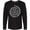 AB-Black, variant on Pi Day Pi Numerals in Spiral Long Sleeve T-Shirt