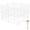 White-16 Panels, variant on White 12 Panels Metal Pet Playpen Small Animal Exercise Fence