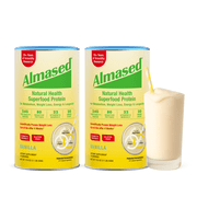 Almased Vanilla Shakes Flavor – Gluten-Free, Weight management Powder, 17.6 oz (2 Pack)
