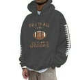 thumbnail image 1 of VBARHMQRT Chandail à Capuchon Vert Homme Fans de Football Chandail de Sport Vintage Joueur de Rugby Sports Rétro Hommes Chandail à Capuchon à Enfiler Hauts, 1 of 4
