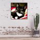 thumbnail image 4 of Cuadros Decorativos Kit de imagen de mosaico redondo completo de gato negro de bigote largo de pintura de diamante 30x30cm Ehuebsd  Nuevos Originales, 4 of 9