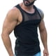 thumbnail image 1 of Mens Sleeveless Mesh Vest Sports Gym Tank Tops, 1 of 2