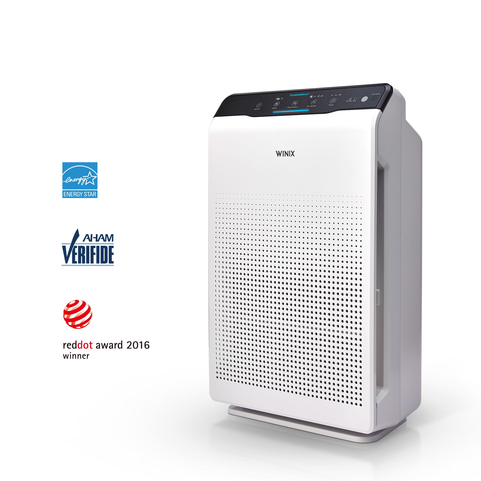 Winix C535 True HEPA 4-Stage Air Purifier for allergens and VOCs with 2 Years of Filters and PlasmaWave Technology AHAM Verified for 360 sq ft and Max Room Capacity 1728 sq ft. - image 3 of 9