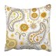 thumbnail image 1 of Funda de almohada ABPHQTO con estampado Floral Marrón y Girasoles 45x45 cm, 1 of 1
