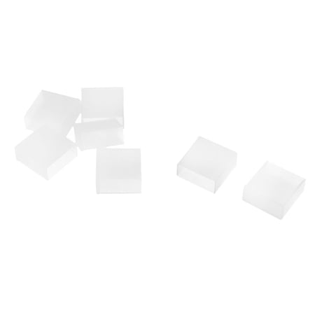 Notebook Silicone USB Male Port Anti Dust Cover Cap Protector Clear 7pcs