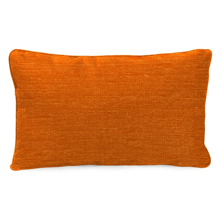 Orange throw pillows walmart sale