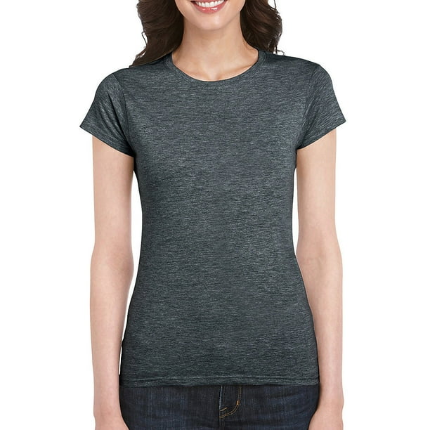 Download Gildan - Gildan Women's Softstyle Short Sleeve T-Shirt - G64000L - Walmart.com - Walmart.com