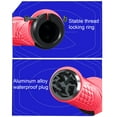thumbnail image 5 of KCGYNP Bike Handlebar Grips 0.87 Inch Inner Diameter,Lockable Anti Slip Rubber Cover Universal Fit,Scooter,MTB, 5 of 7
