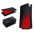 thumbnail image 7 of Cover Plates for PS5 Disc Edition, Faceplate with Cooling Vent, Precision Fit, Anti-Scratch, Easy to Install, Hard Shockproof Face Plate Cover Side Plate Shell for PS5 Accessories, 7 of 7