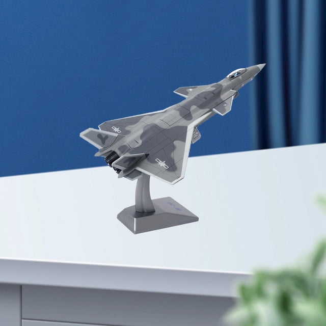 de J-20 a de aleación con soporte, de colección de , juguetes de oficina para y adultos, decoración de , 72 Hugo RC avión aviones